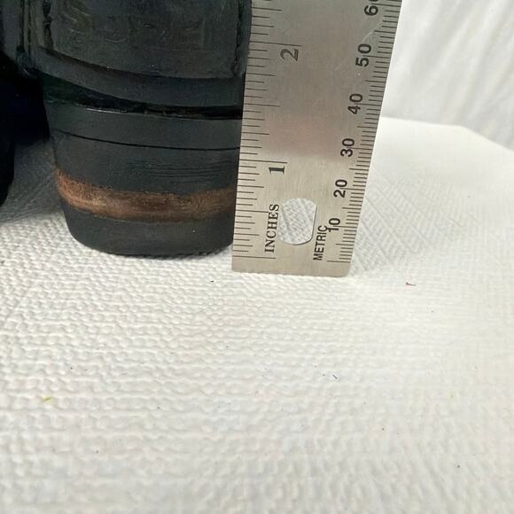 Sorel Boots Womens Size 7 Black Lolla Ankle Booties Leather Buckle Side Zip - Picture 5 of 12